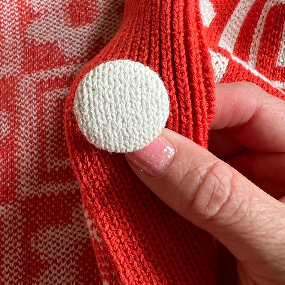 Zara Jacquard cardigan M - Picture 3 of 7